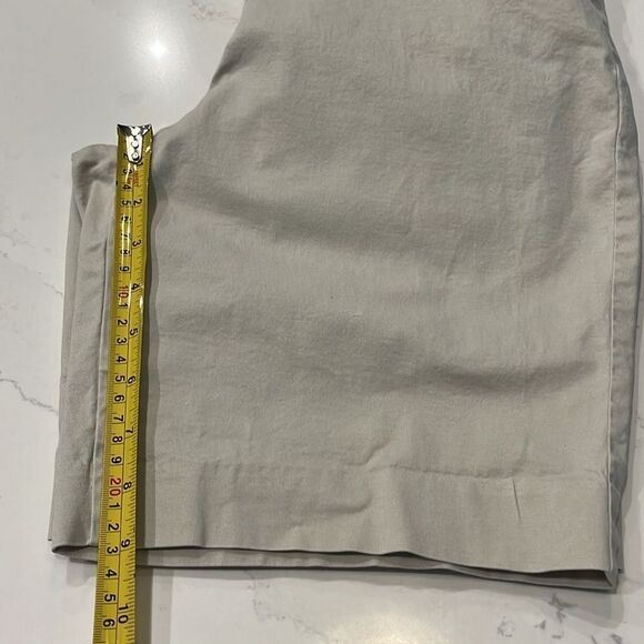 Talbots light tan Bermuda Shorts - Picture 4 of 7